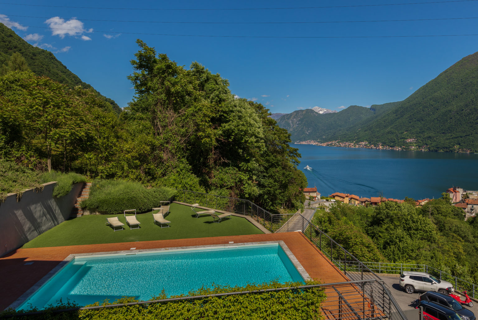 Maison Vespa - Appartamento con zona longue relax e piscina (Lago di Como)