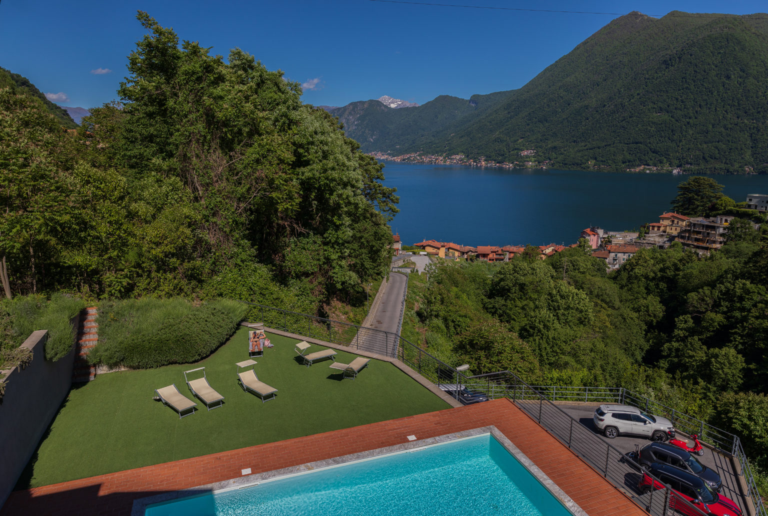 Maison Vespa - Appartamento sul lago di Como con piscina condivisa